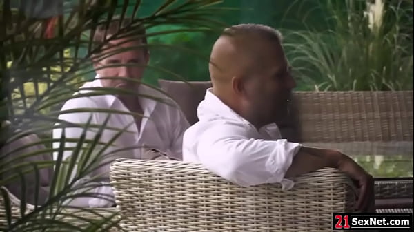 Wife dp fucked by husband and his friend